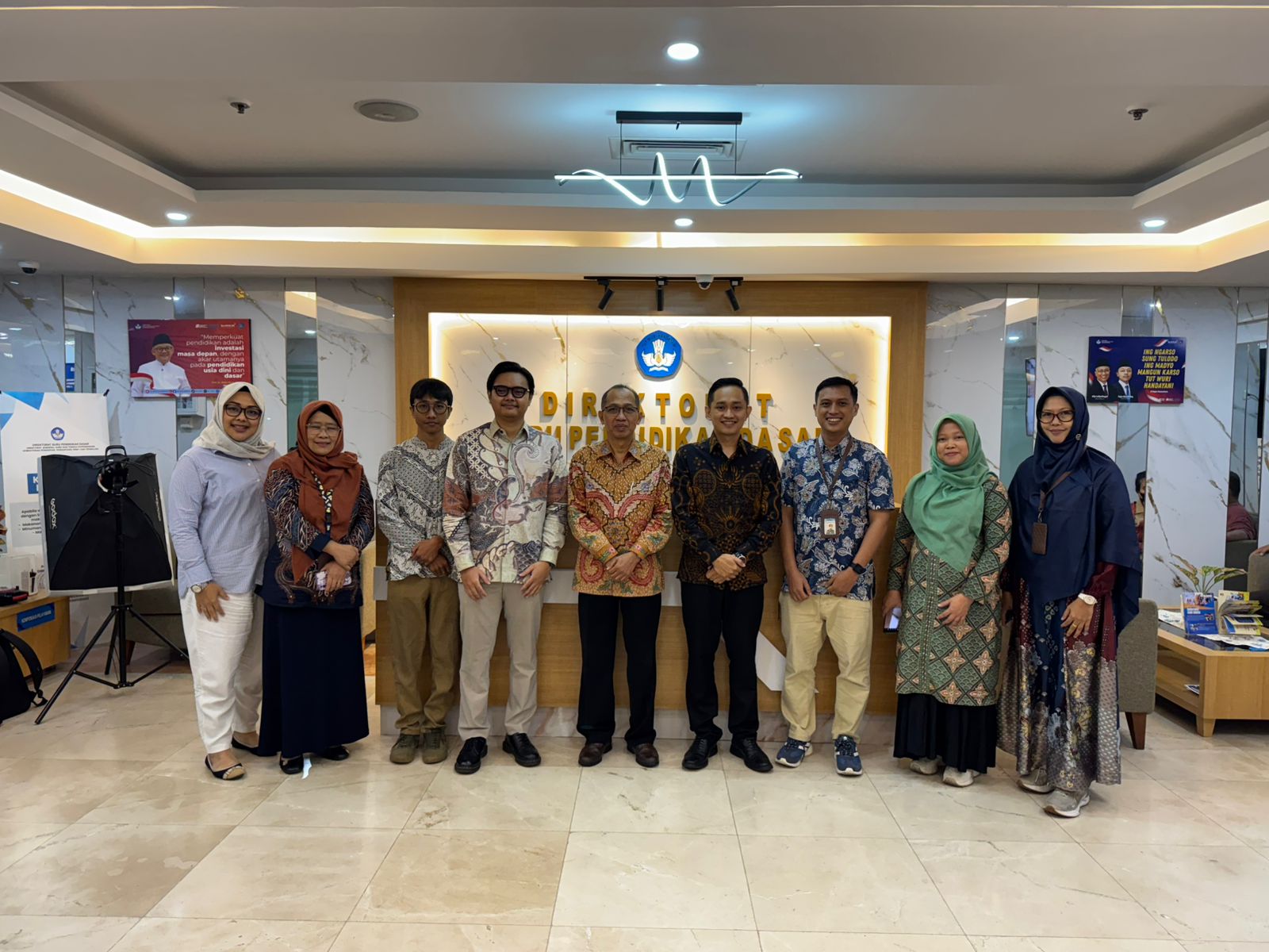 Meeting dengan Direkotrat Pendidikan